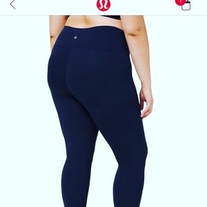 Navy Lululemon leggings